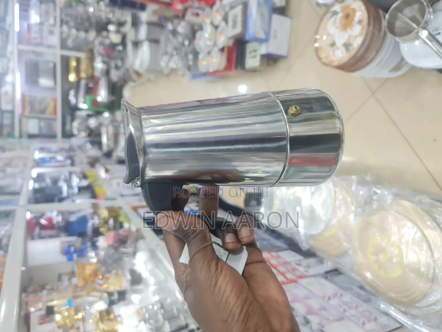 Stainless Steel Moka Pot Italian Coffee Maker 600mls