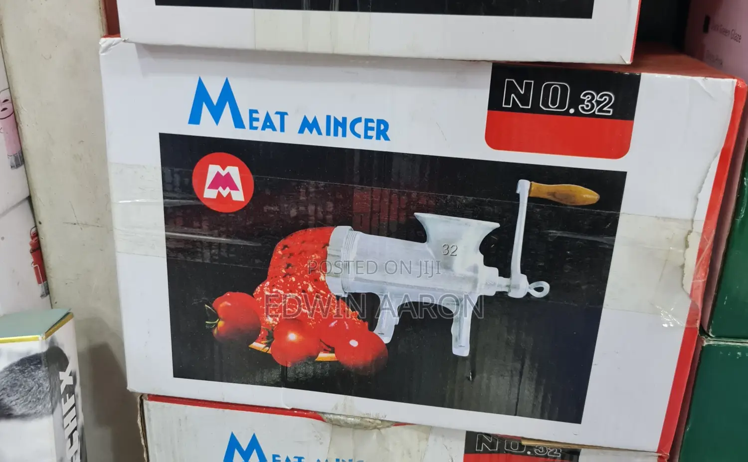 Aluminum Manual Meat Grinder Size 32