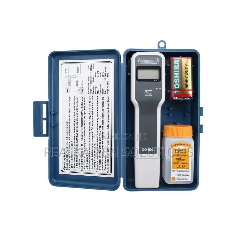 Digital Pocket Pro Ph and Saltconductivity Meter With Case