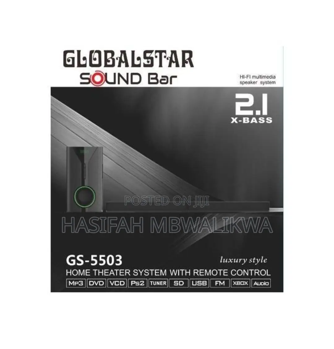 Globalstar Home Theatre System With Remote Control GS-5503