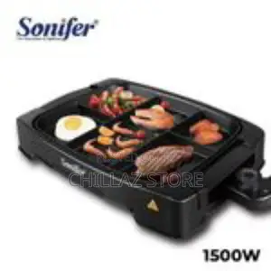 Sonifer Electric Multi Portion Grill Powerful BBQ Grill