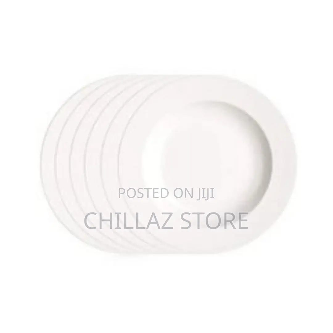 Luminarc 6 Pieces of Luminarc Round Plain Design Plates -