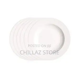 Luminarc 6 Pieces of Luminarc Round Plain Design Plates -