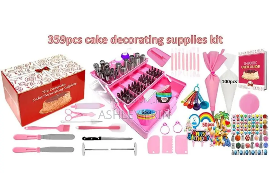 359 Cake Decorating and Baking Tools Kit