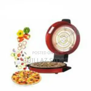 DSP Pizza/Roti/Breadmaker Electric Pan Grill Roaster-Red.