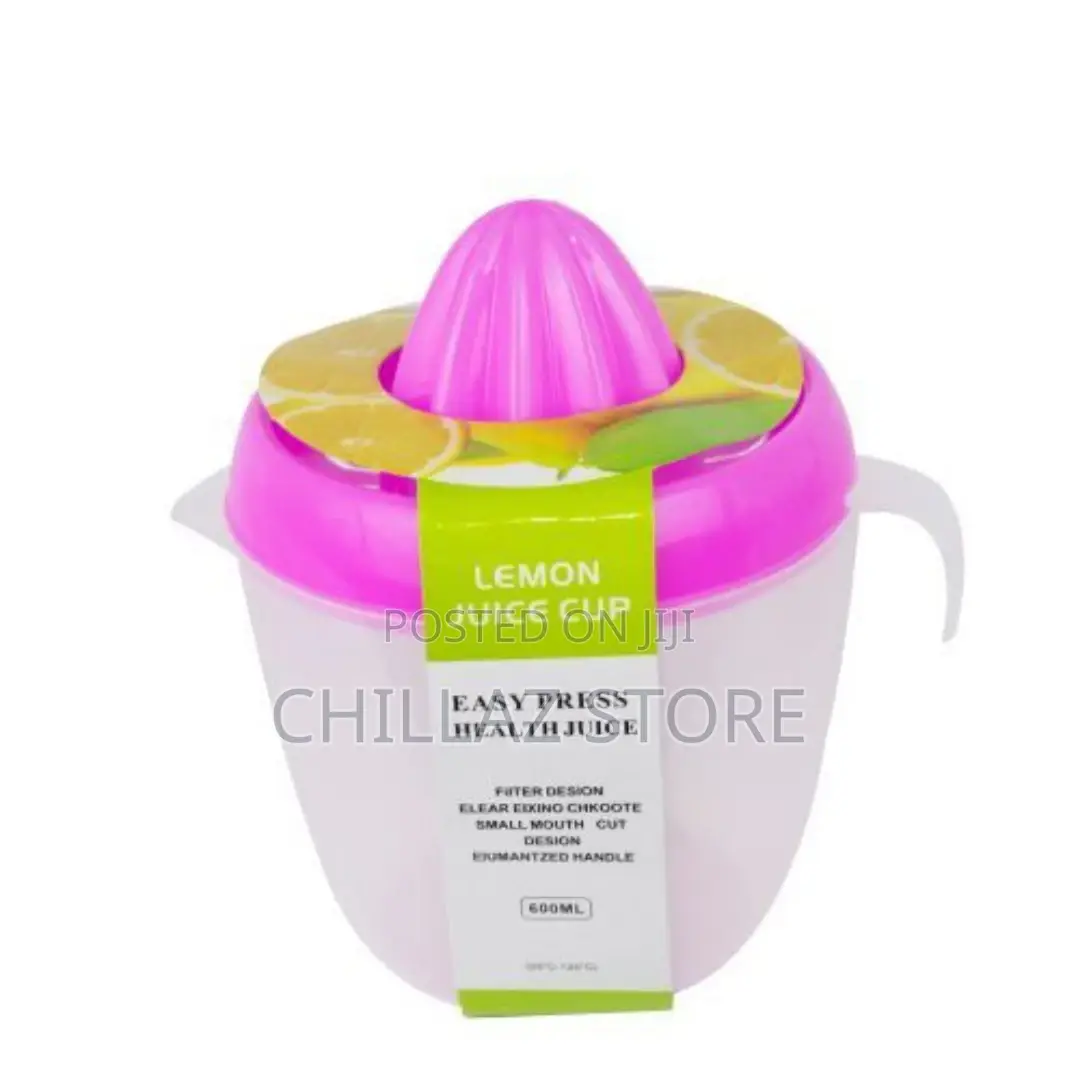 600ml Orange Lemon Squeezer Citrus Juicer Jug Container –