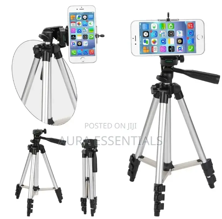 Sturdy Extendable Mobile Phone Tripod