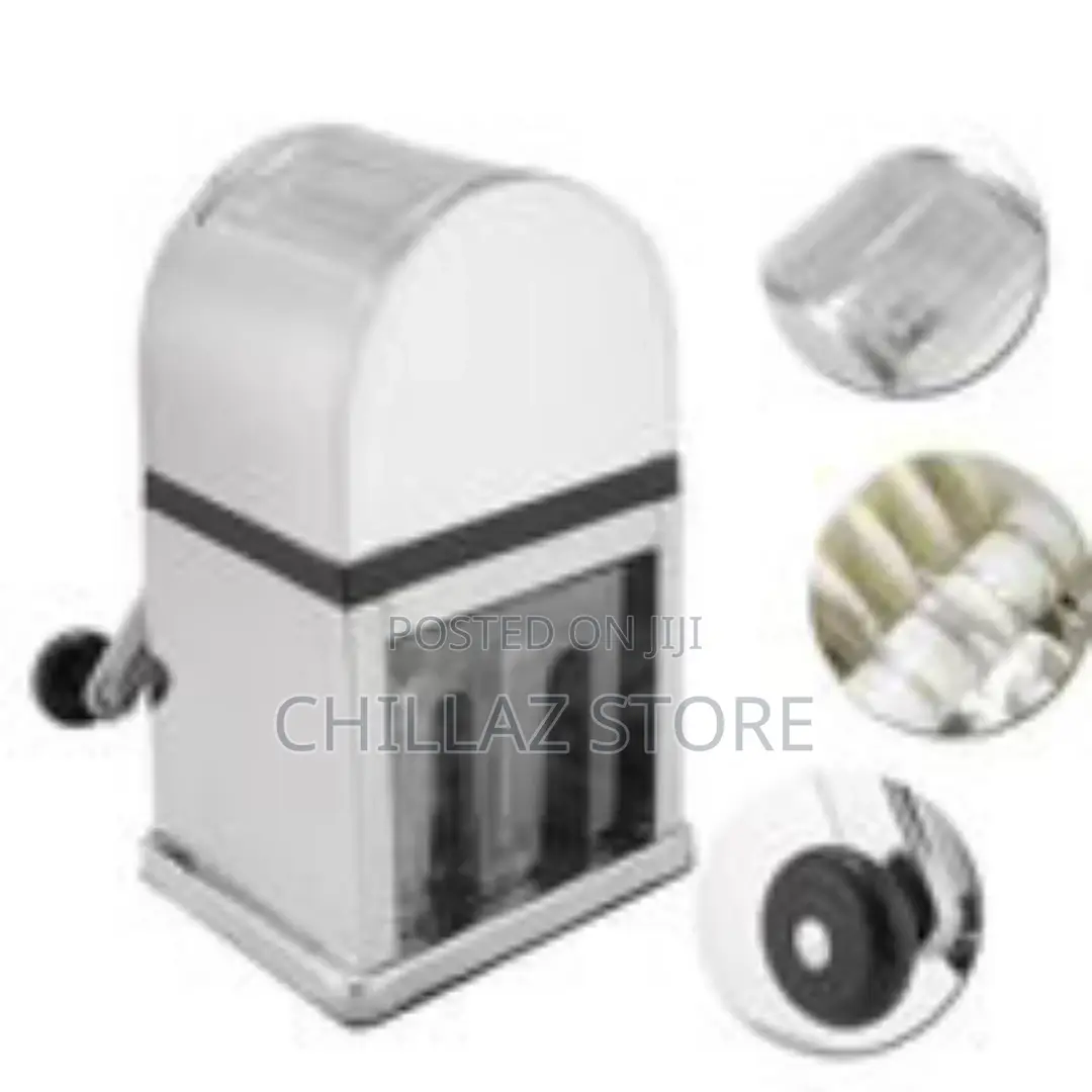 1ST CHOICE Ice Crusher Machine- Silver