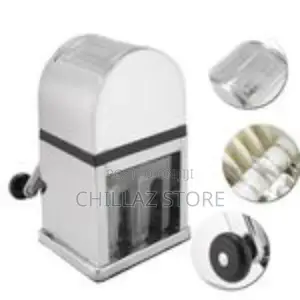 1ST CHOICE Ice Crusher Machine- Silver