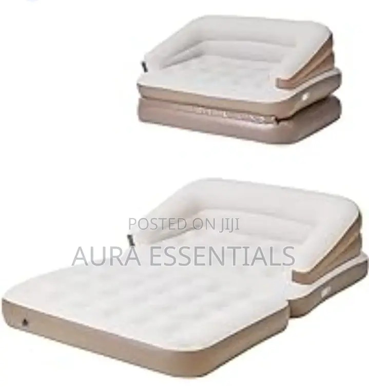 Avenli Inflatable 5 In 1 Flocked Sofa And Bed