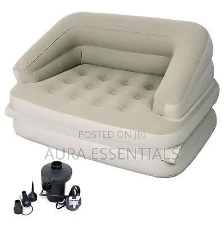Avenli Inflatable 5 In 1 Flocked Sofa And Bed