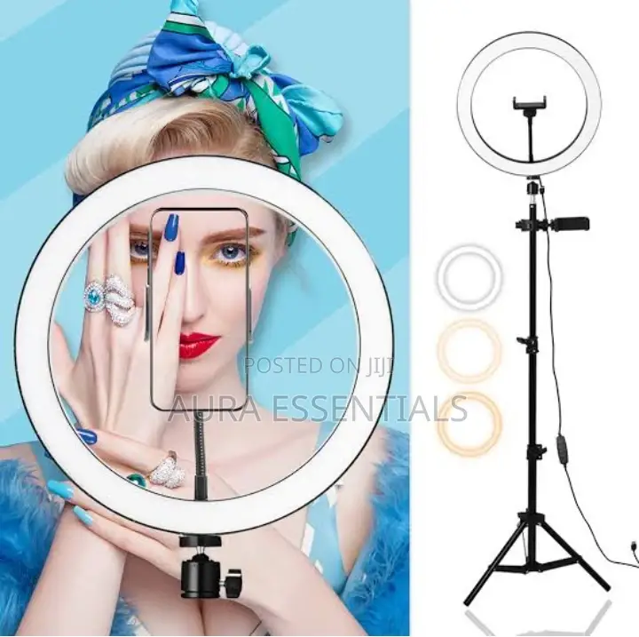 10"" Dimmable LED Selfie Round Ring Light