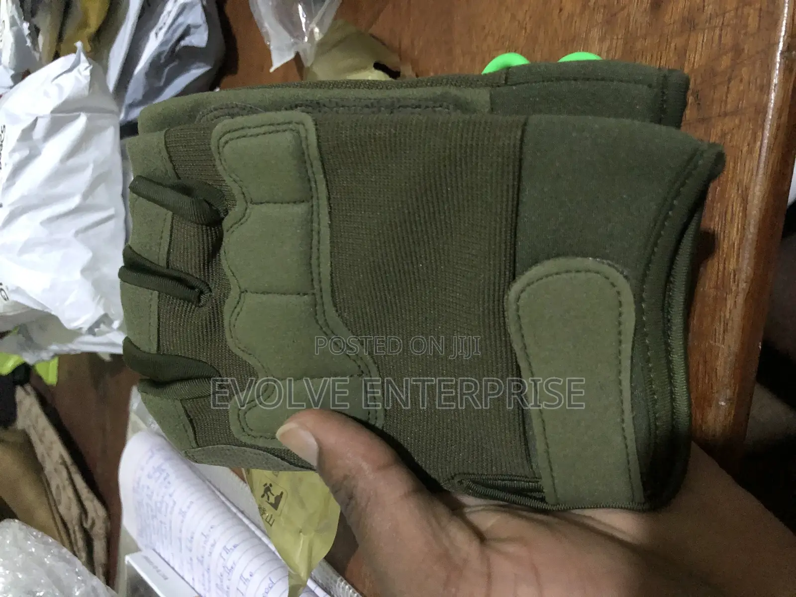 Military Army Fingerless Anti-Slip Gloves