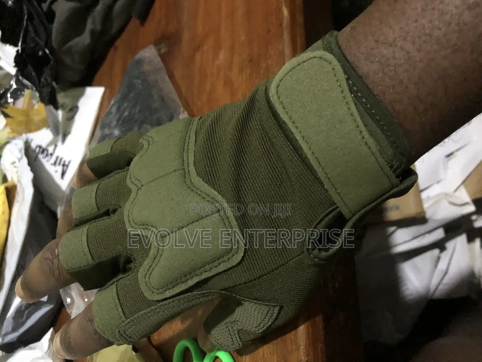 Military Army Fingerless Anti-Slip Gloves