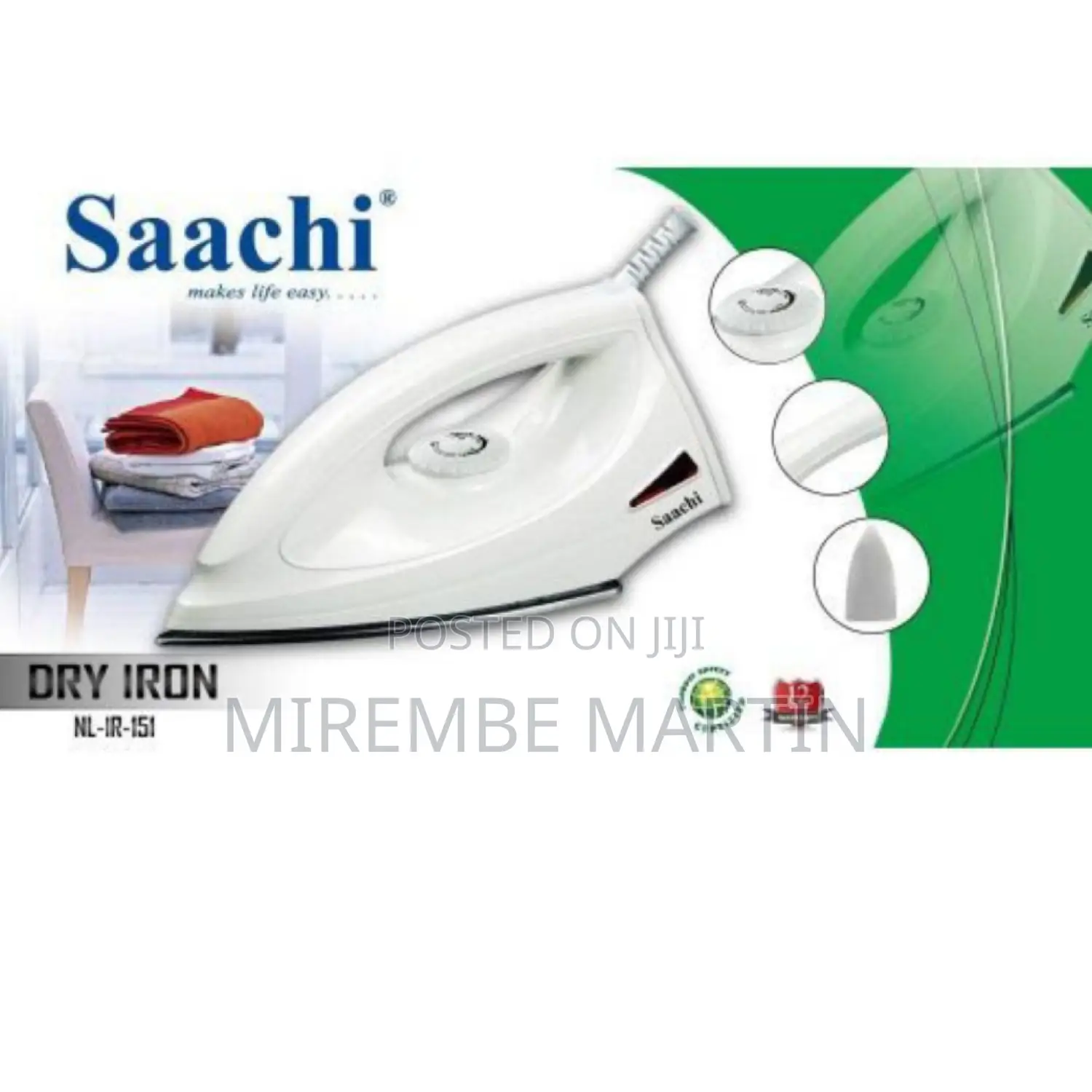Saachi Electric Dry Flat Iron.