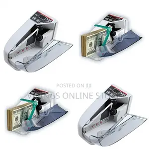 Portable Money Counting Machine Handy Counter,White