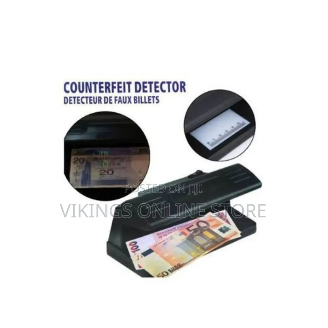 Counterfeit Money Detector Fake Note Machine - Black