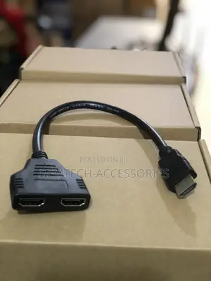Hdmi Splitter 2 in 1 ( 1 Male to 2 Female Out )