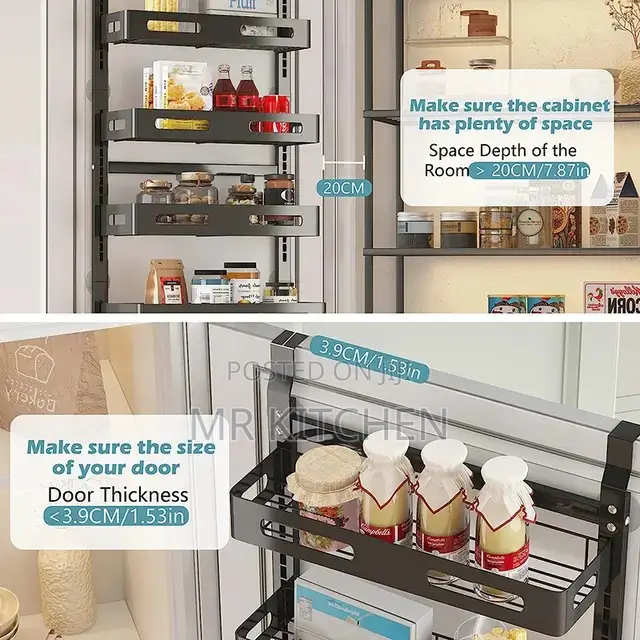 Over the Door Kitchen Rack