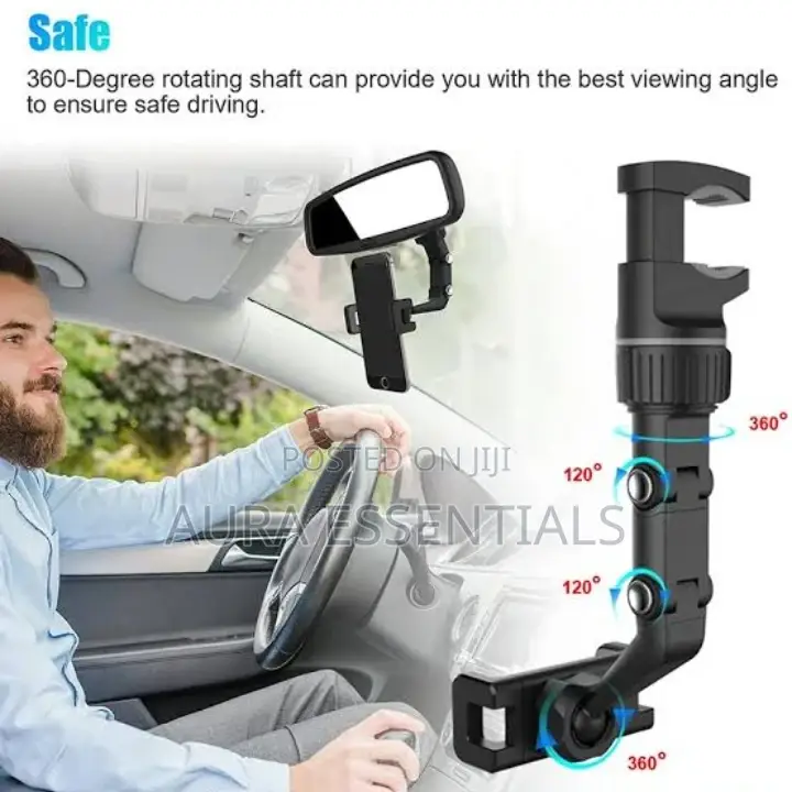 New Version 360° Rotatable Car Phone Holder Mount