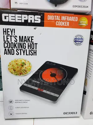 Geepas Digital Infrared Cooker With 2 Years Warranty.