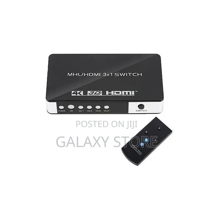 Professional HDMI 3x1 Switch Switcher HDMI Audio Extractor4k