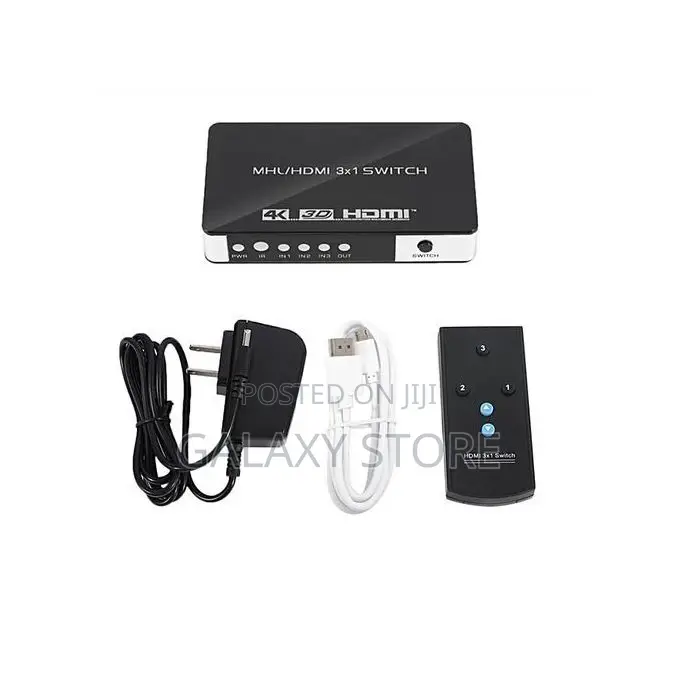 Professional HDMI 3x1 Switch Switcher HDMI Audio Extractor4k