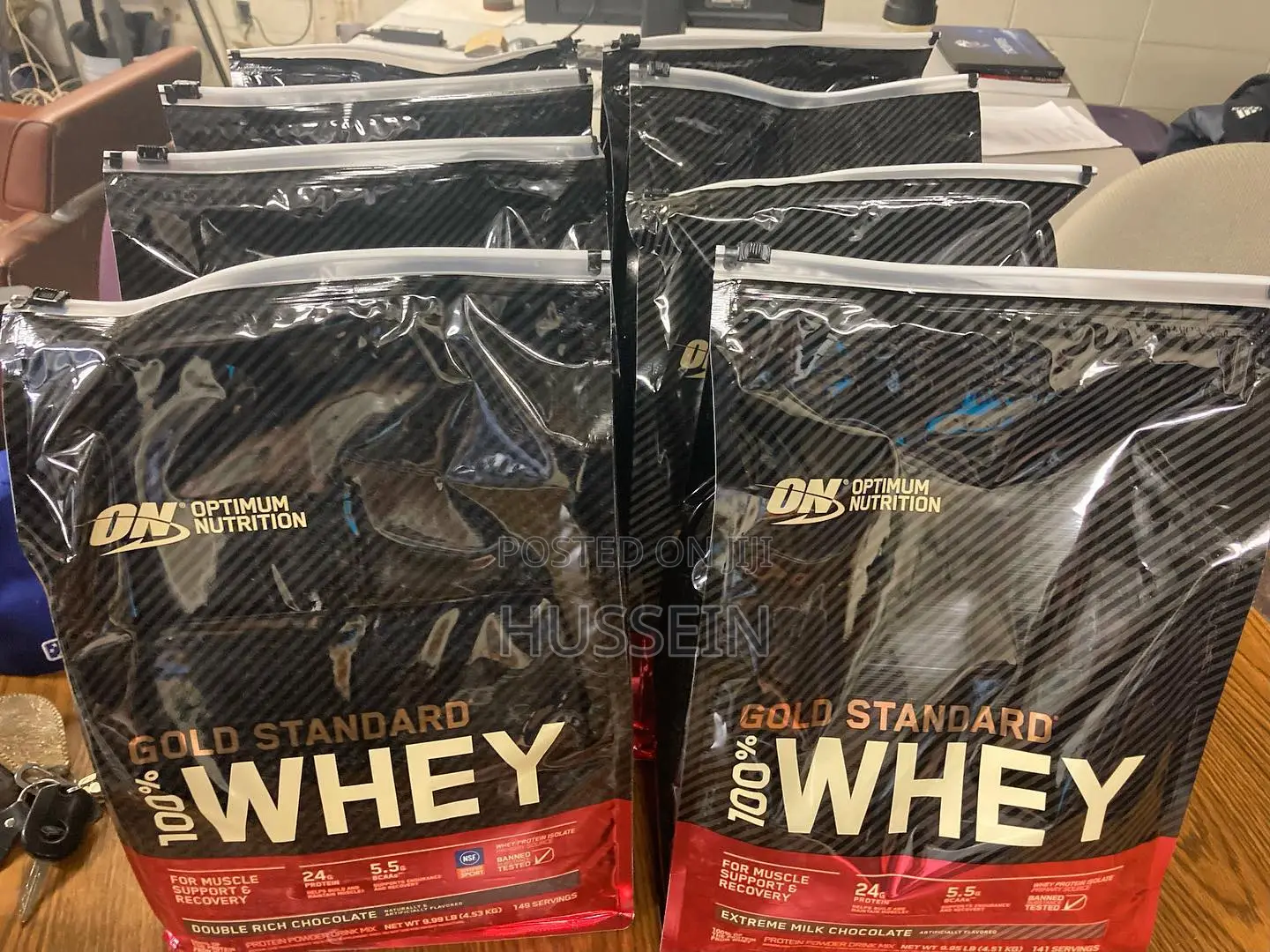 On Gold Standard 100% Whey 146 Servings, 4.53 Kg