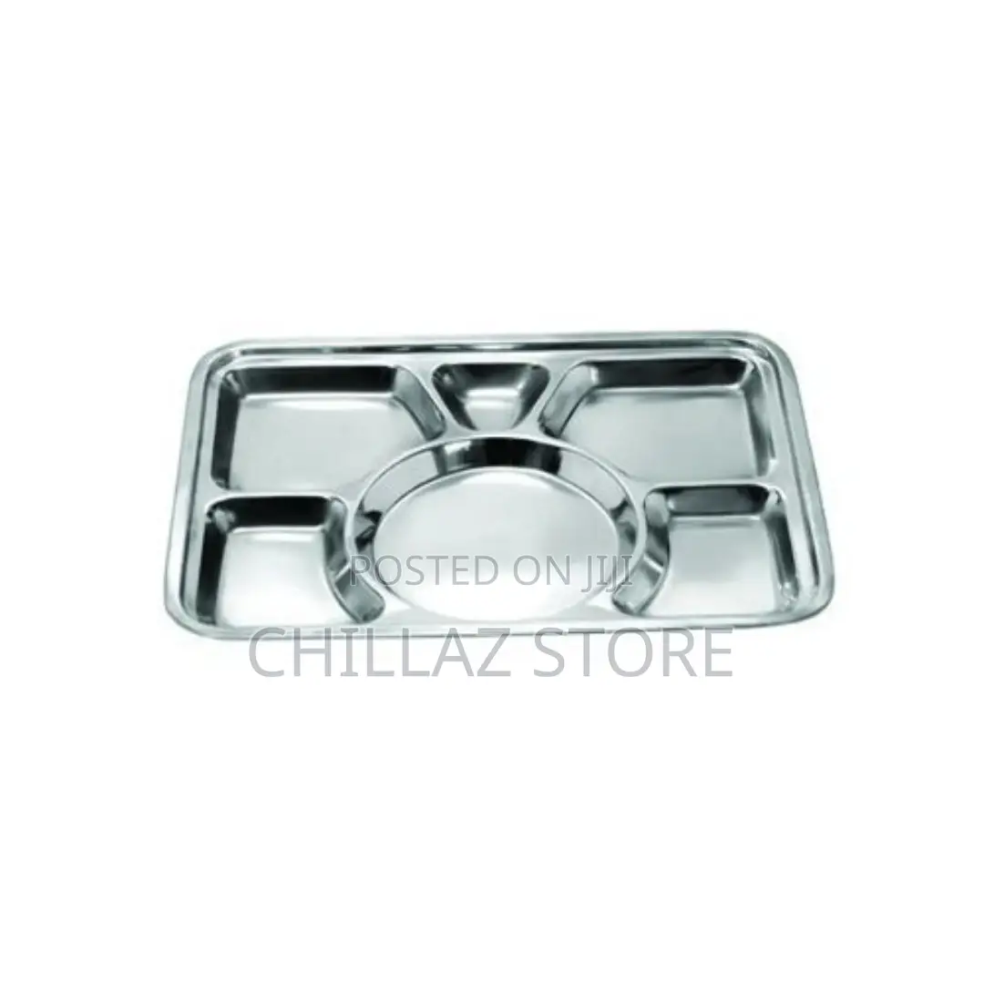 Stainless Steel Mess Tray – Silver