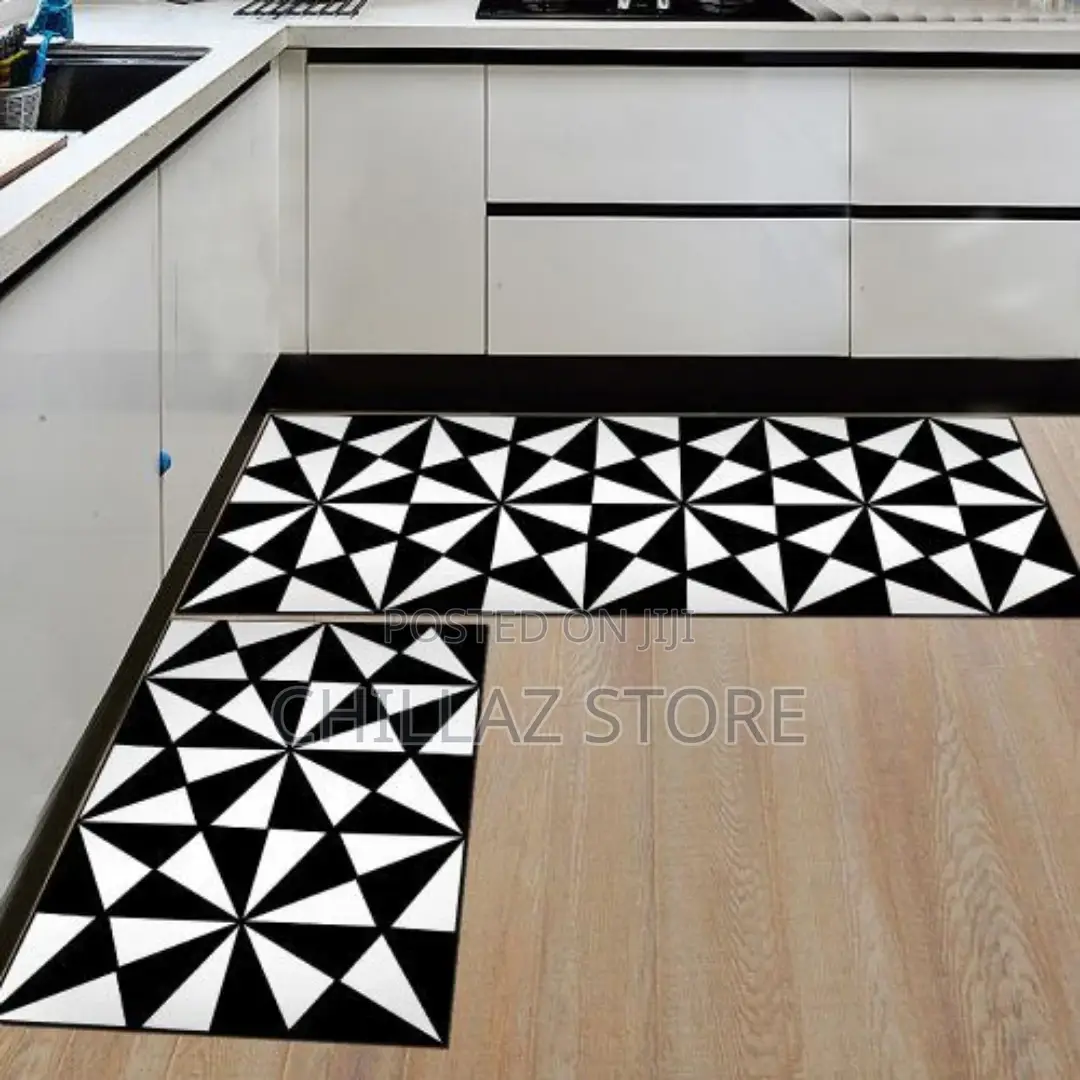 2pcs Non-Slip Bedroom Floor Kitchen Rugs