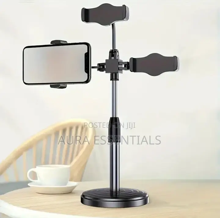 Desktop Bracket Live Multi Camera Telescopic Mobile Phone