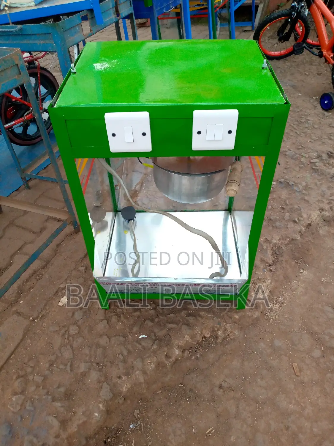Good Quality Popcorn Machine/Popcorn Machine /Green