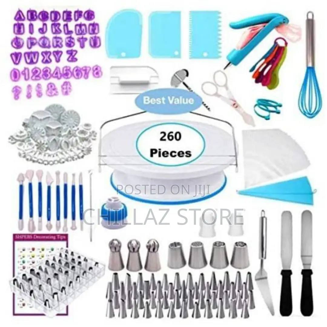 260 Pieces of Cake Baking,Decorating Kit Set,