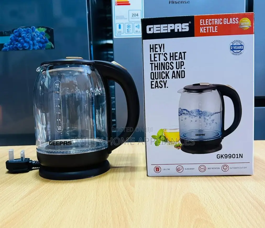 Geepas Glasses Water Kettle