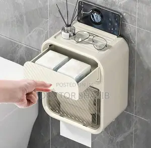 High Quality Wall Mounted Waterproof Tissue Holder