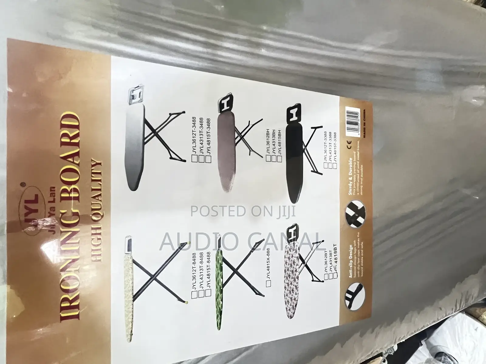 Grey Colored Ironing Board