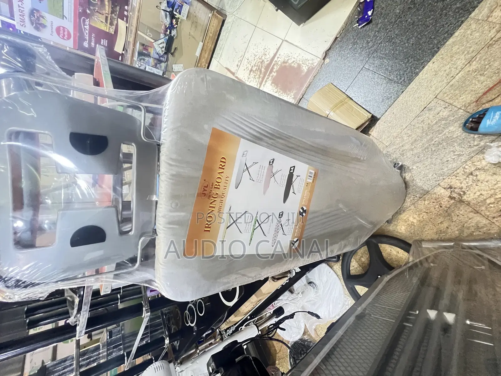 Grey Colored Ironing Board
