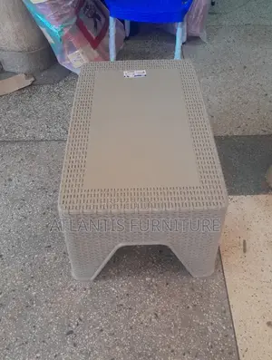 Cream Plastic Table