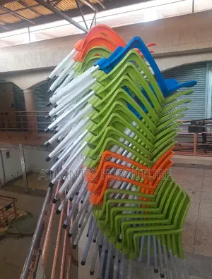 Mixed Colours of Plastic Chairs