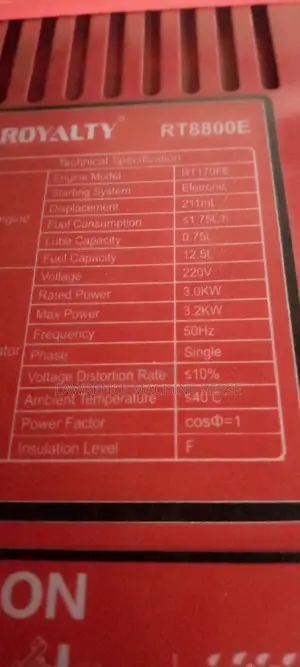 Honda Diesel Generator 8800