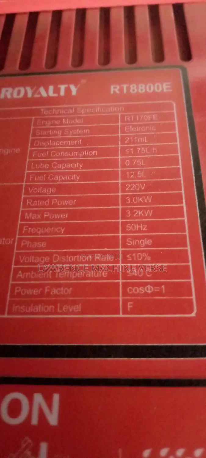 Honda Diesel Generator 8800