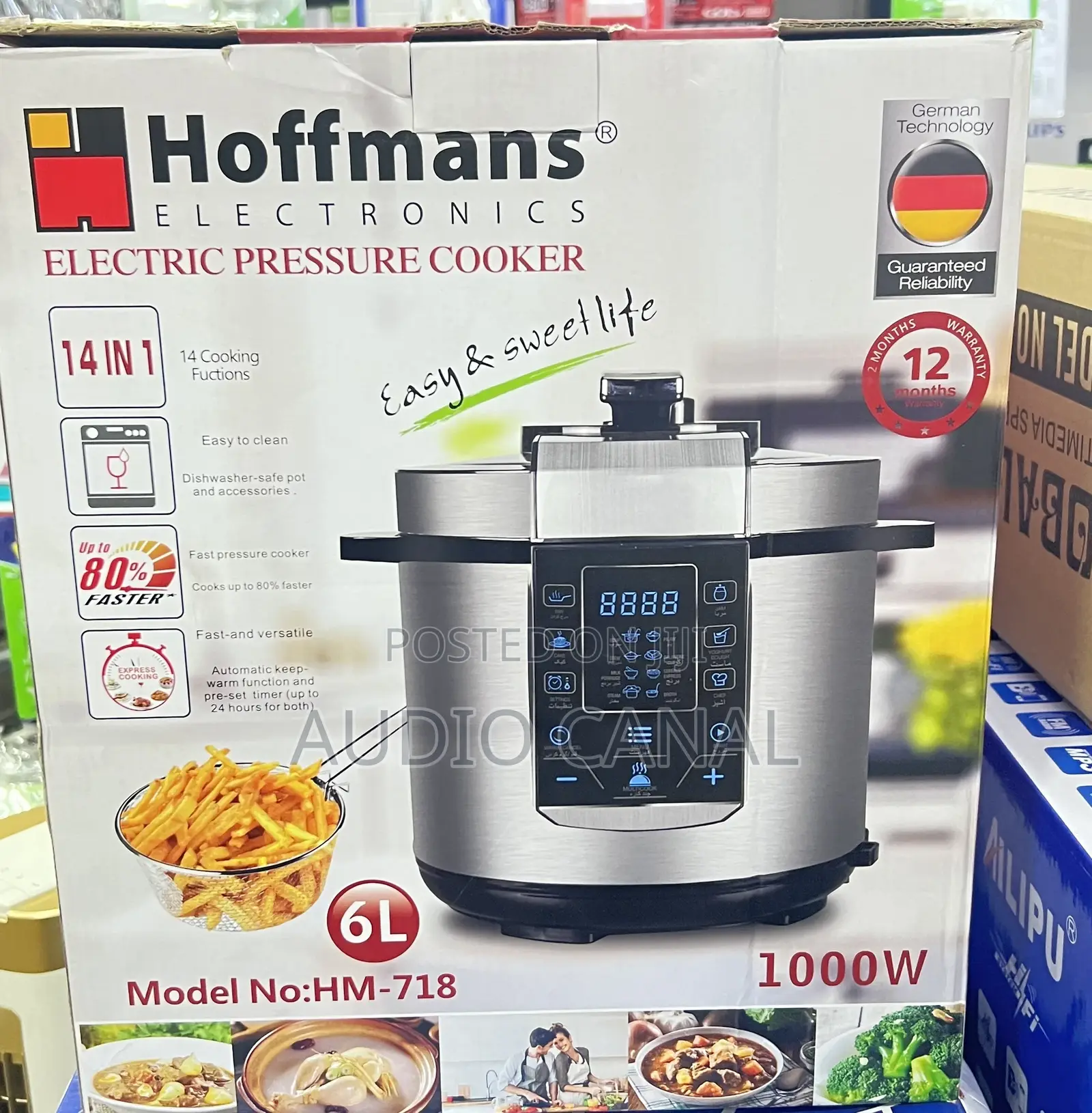 6 L Hoffman Rice Cooker