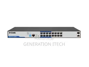 D-link DGS-F1210-18PSE-16 POE Gigabit Smart Managed Switch