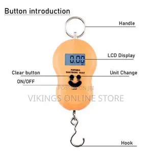 50 KGS Portable Weighing Scale With Clear Digital Screen-