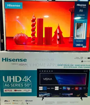 A6 Series Hisense 50inches Smart Tv