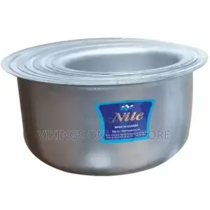Nile 8 Pieces Set of Saucepans With Round Bottom - Grey