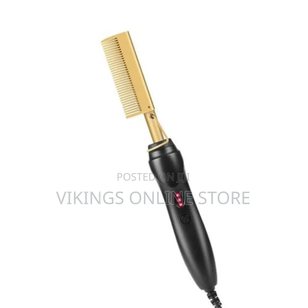 Electric Hot Comb Hair Heat Pressing Comb, Hot Comb