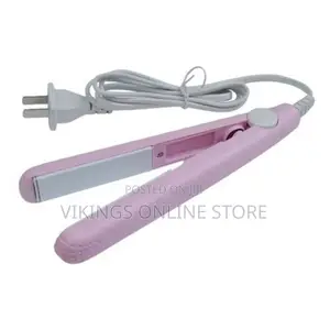 Mini Straightener Flat Professional Pink