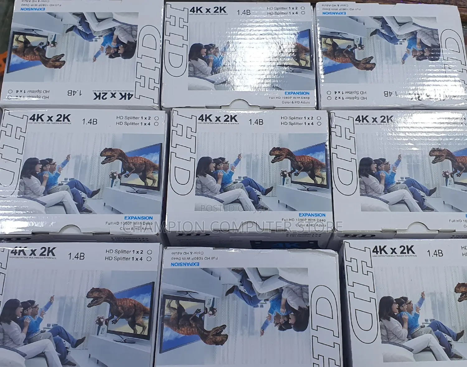  X 3D HDMI Splitter 4ways