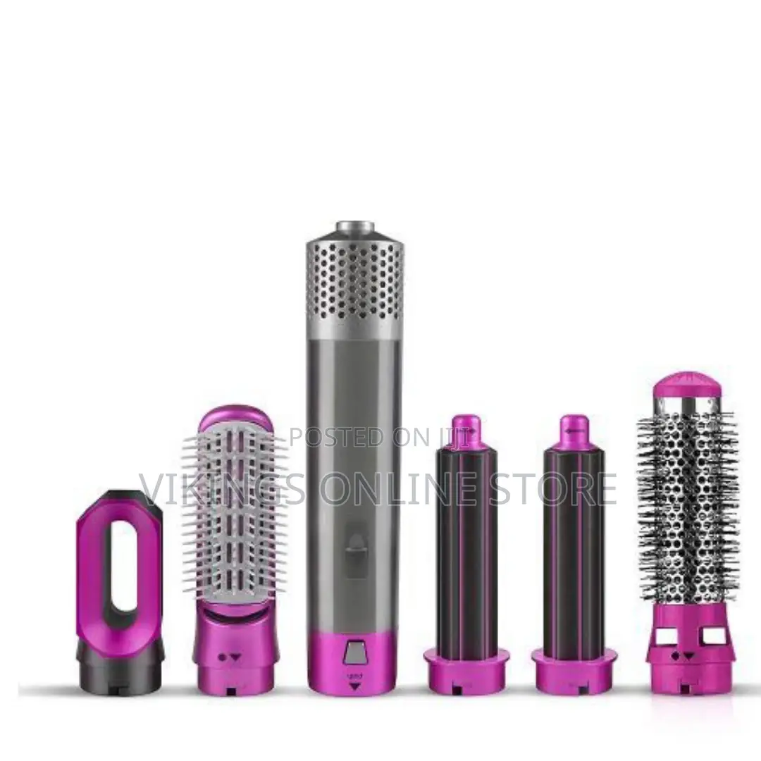 5 In1 Professional Hair Dryer Brush Automatic Curling Iron